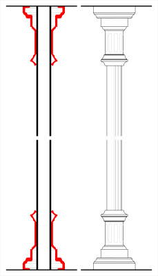 Voetstuk Tradition Royal A